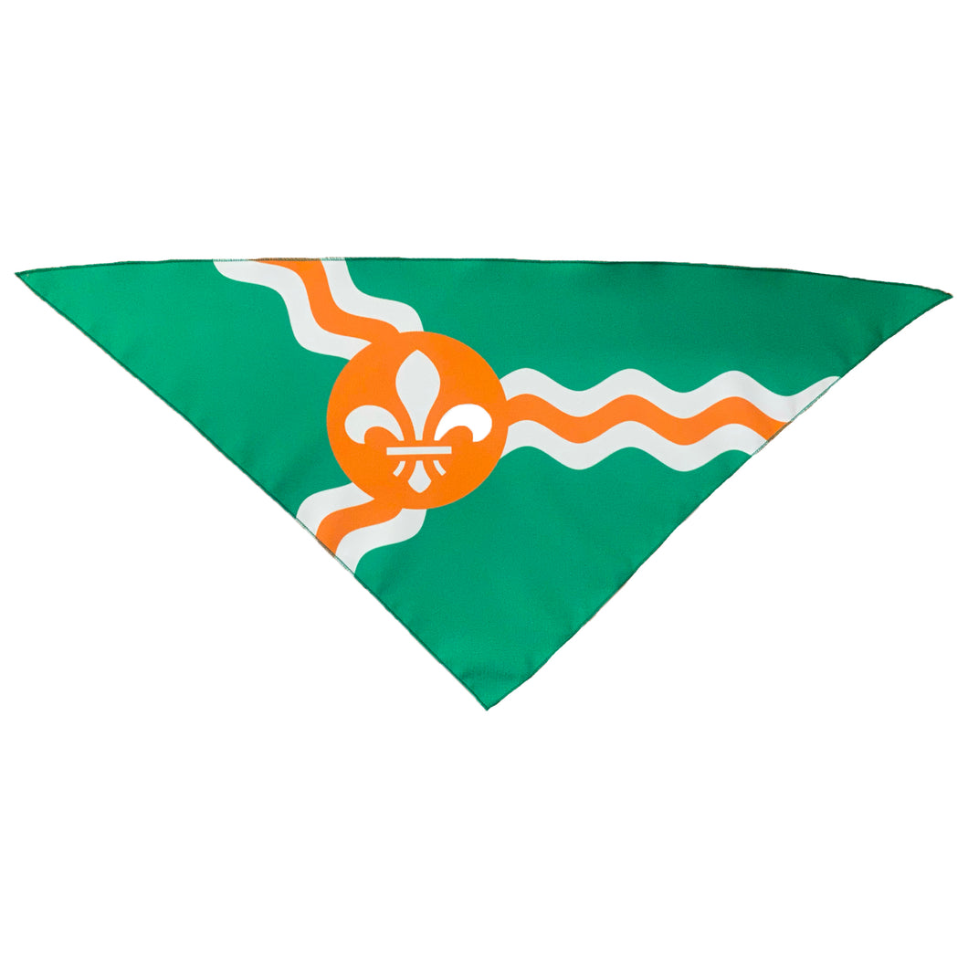 St. Patrick's Day STL Flag Medium Size Pet Bandana