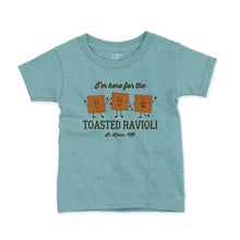 Load image into Gallery viewer, I&#39;m Here for the Toasted Ravioli Youth T-Shirt
