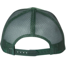Load image into Gallery viewer, Irish Skyline Patch Snapback Trucker Hat - Forest Green
