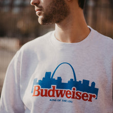 Load image into Gallery viewer, Budweiser Skyline Unisex Crewneck Sweatshirt
