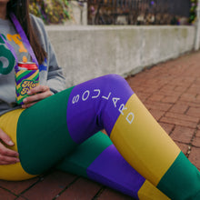 Load image into Gallery viewer, Soulard Mardi Gras Leggings
