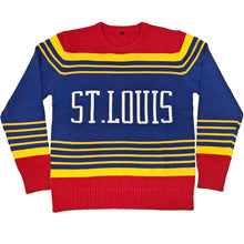 Load image into Gallery viewer, Retro Hockey Knit Unisex Sweater
