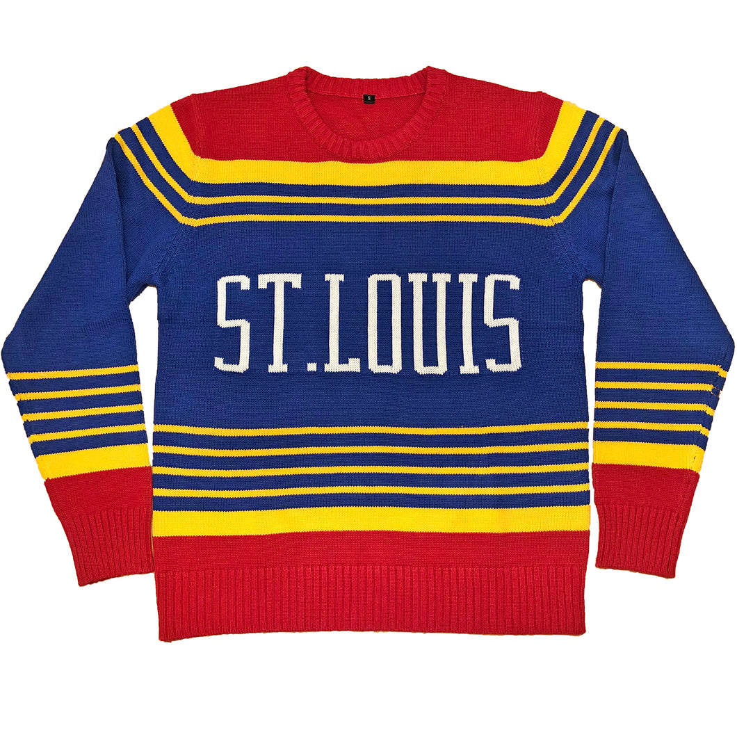 Retro Hockey Knit Unisex Sweater